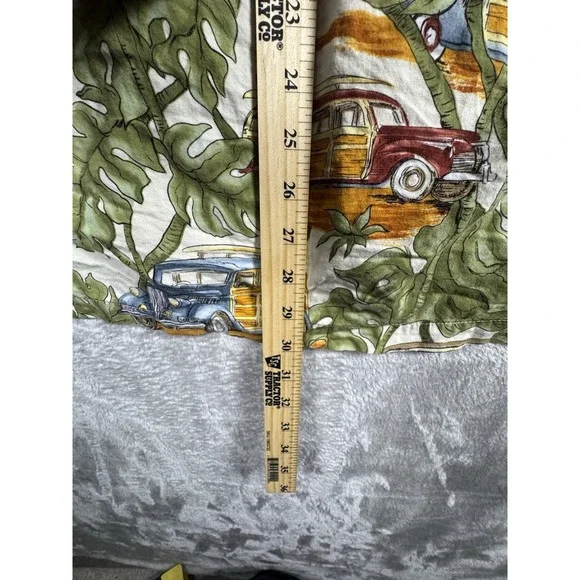 Cottonseed‎ Men's Button Up Short Sleeve Vintage Shirt Size XL Made In USA - Picture 13 of 13